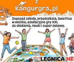 WIELKIE GRY XXL dla DZIECI do nauki i zabawy KangurGra.pl