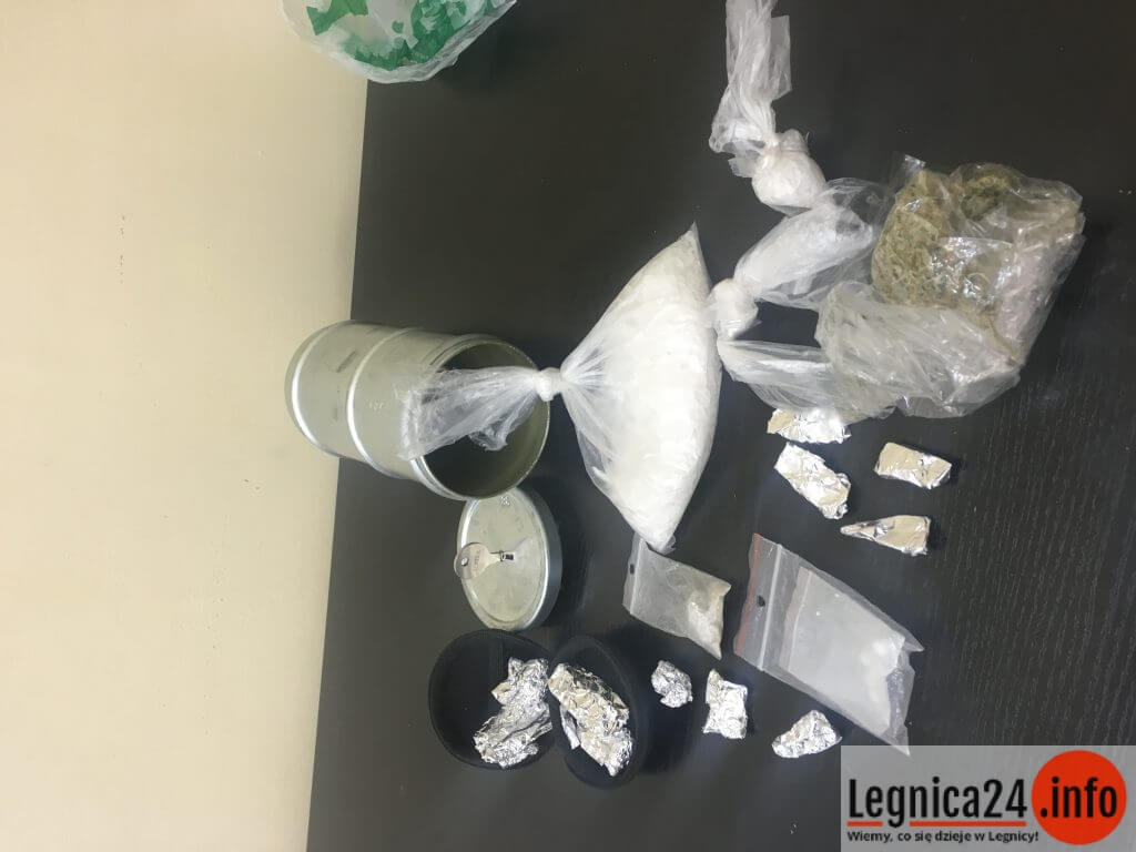 Handlarz narkotyków i paser zatrzymany w Legnicy