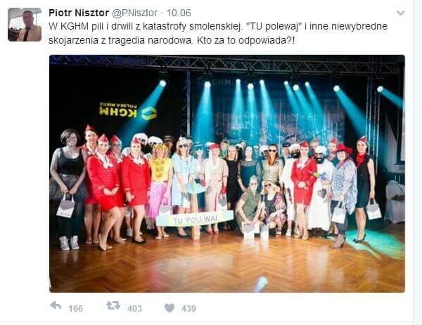 TU polewaj. Skandaliczna zabawa KGHM-u