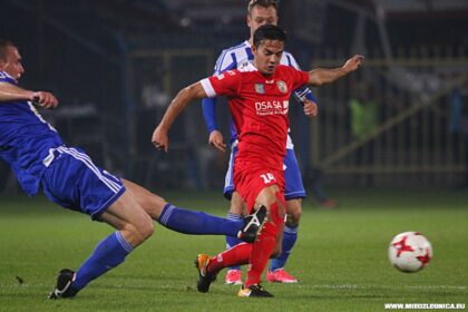 Nice 1 Liga: Festiwal strzelecki w Legnicy. Miedź gromi Ruch 6:1