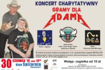Gramy dla Adama! Zapraszamy na koncert dla chorego sportowca