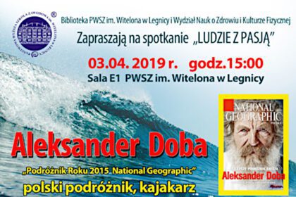 „Ludzie z Pasją”. Aleksander Doba gościem PWSZ w Legnicy