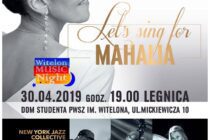 Witelon Music Night. Ewa Uryga z projektem „Let’s sing for MAHALIA”