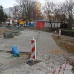 Chodnik na osiedlu Kopernika w Legnicy
