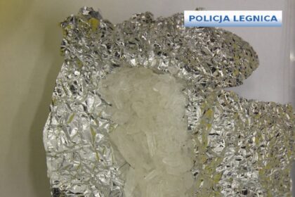 Naćpany kierowca zatrzymany przez legnickich policjantów