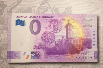 Będzie banknot pamiątkowy 0 euro poświęcony Legnicy