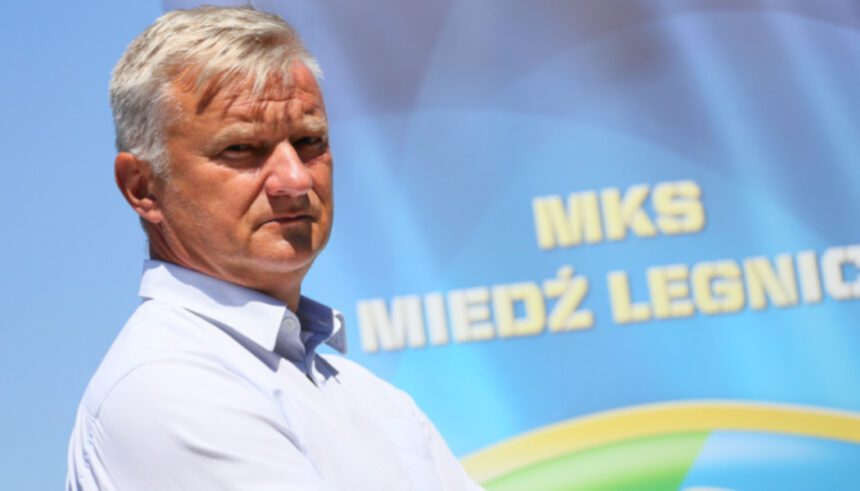 Jarosław Skrobacz nowym trenerem piłkarzy Miedzi Legnica