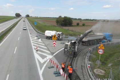 Prace remontowe na A4. Utrudnienia na węźle Wądroże Wielkie