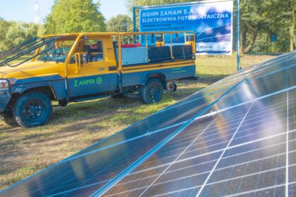 KGHM buduje pierwszą w Polsce elektrownię fotowoltaiczną w technologii 4.0