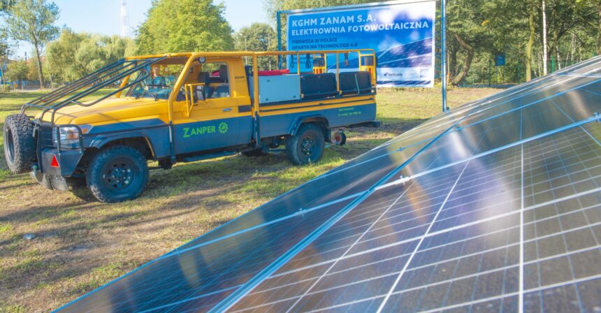 KGHM buduje pierwszą w Polsce elektrownię fotowoltaiczną w technologii 4.0