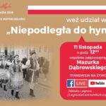 11 listopada weź udział w akcji "Niepodległa do hymnu"