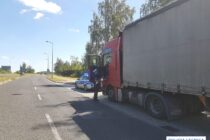 Pijany kierowca ciężarówki zatrzymany. Wydmuchał 2,4 promila alkoholu