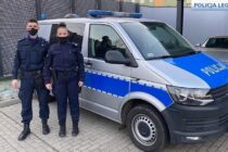 Legniccy policjanci uratowali mieszkańców płonącej kamienicy