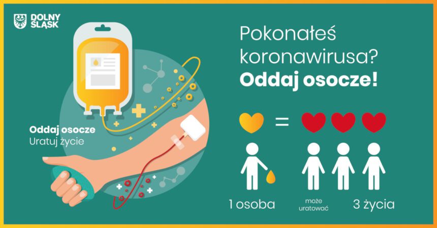 Lekarze apelują do ozdrowieńców z COVID-19. Wciąż brakuje osocza