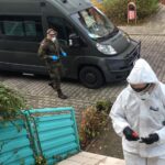 Duże zaangażowanie żołnierzy w niesieniu pomocy przy pobieraniu wymazów