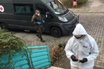Duże zaangażowanie żołnierzy w niesieniu pomocy przy pobieraniu wymazów