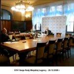Dziś XXIX sesja Rady Miejskiej Legnicy w wersji online