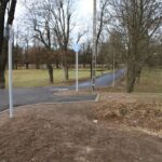 Wejście do legnickiego parku od strony ul. Wodnej już przebudowane