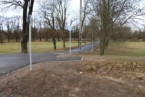 Wejście do legnickiego parku od strony ul. Wodnej już przebudowane