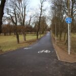 Wejście do legnickiego parku od strony ul. Wodnej już przebudowane