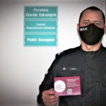 Rozpoczęło się szczepienie legnickich policjantów przeciwko COVID-19