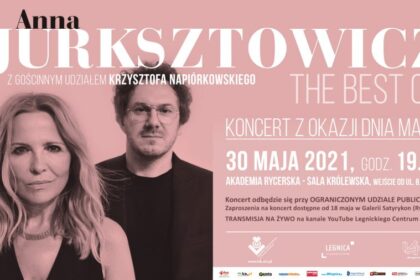 Anna Jurksztowicz zaśpiewa w Legnicy z okazji Dnia Mamy