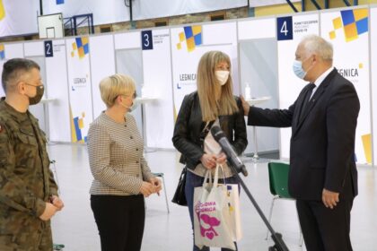 Już 10 tys. osób zaszczepionych w legnickim punkcie szczepień masowych