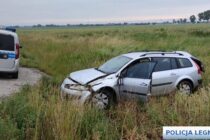 Twarde lądowanie w rowie. Kierowca miał 4 promile alkoholu w organizmie