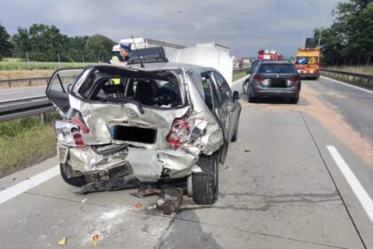 Dwa groźne wypadki na A4 w kierunku Wrocławia