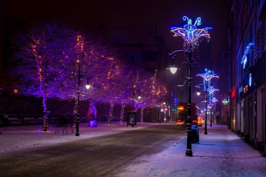 Legnicę rozświetlą nowe świąteczne iluminacje