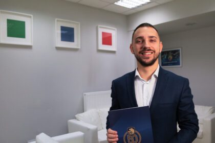 Kacper Zbroiński nowym trenerem w Akademii Piłkarskiej Miedzi Legnica