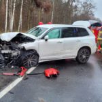 Wypadek na drodze krajowej nr 36 w Lisowicach. Jedna osoba nie żyje
