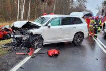 Wypadek na drodze krajowej nr 36 w Lisowicach. Jedna osoba nie żyje