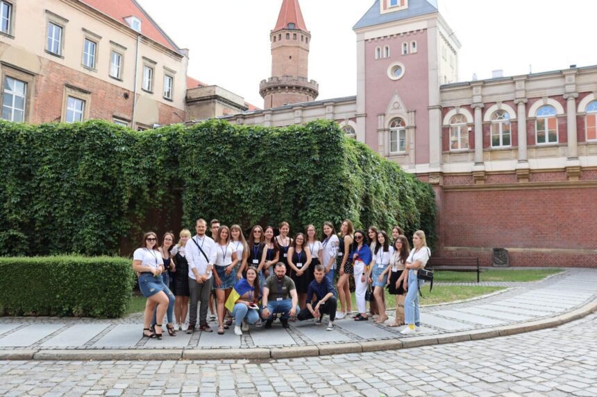 Studentki z Drohobycza z gościnną wizytą w Legnicy