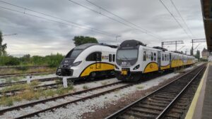 Dwa pierwsze Elfy 2 Kolei Dolnośląskich już w Legnicy