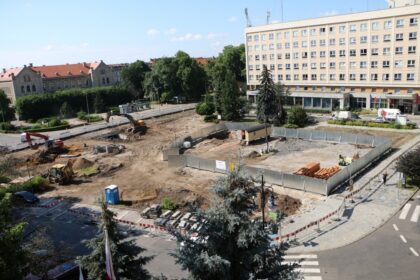 Na pl. Słowiańskim powstaje zbiornik retencyjny