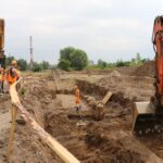Postępują prace przy budowie zbiorczej drogi południowej
