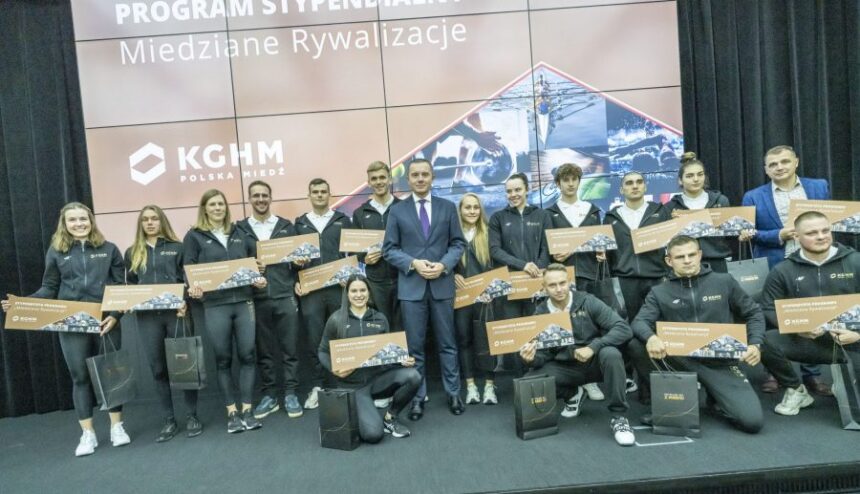 Miedziane rywalizacje 2022. Stypendia od KGHM dla zdolnych polskich sportowców