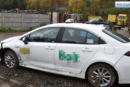 Sprawca rozboju na taksówkarzu już w rękach policji