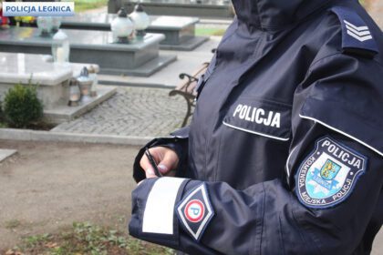 Akcja ZNICZ 2022 w wykonaniu legnickich policjantów
