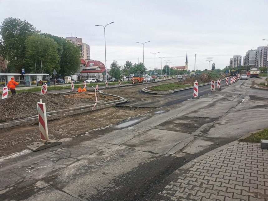 Przebudowa ul. Sikorskiego. Od wtorku nowa organizacja ruchu