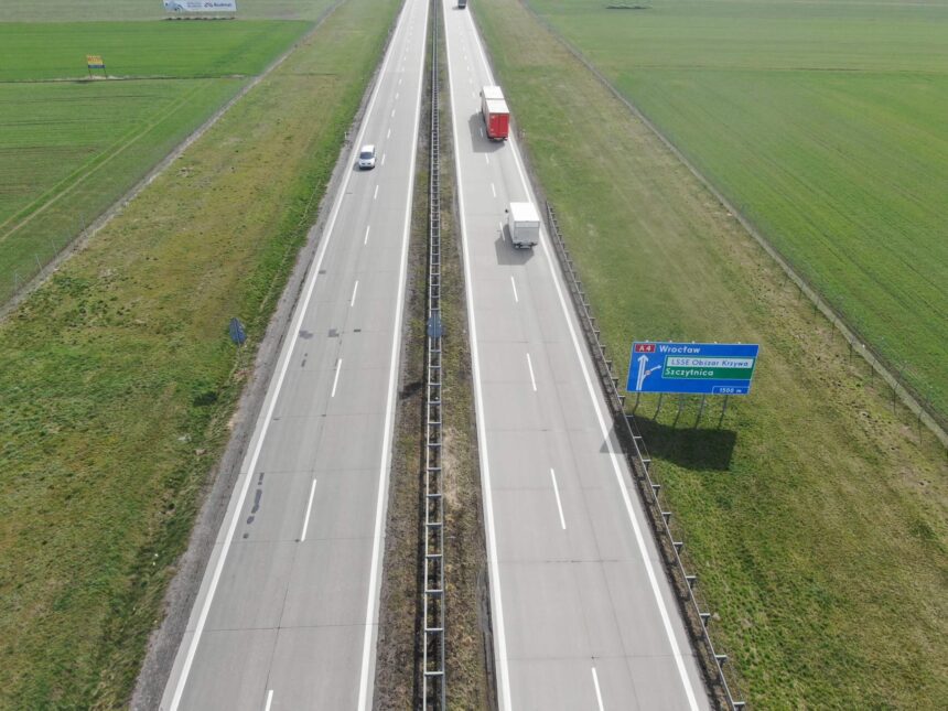 Autostrada A4 będzie trzypasmowa na odcinku Legnica - Krzyżowa