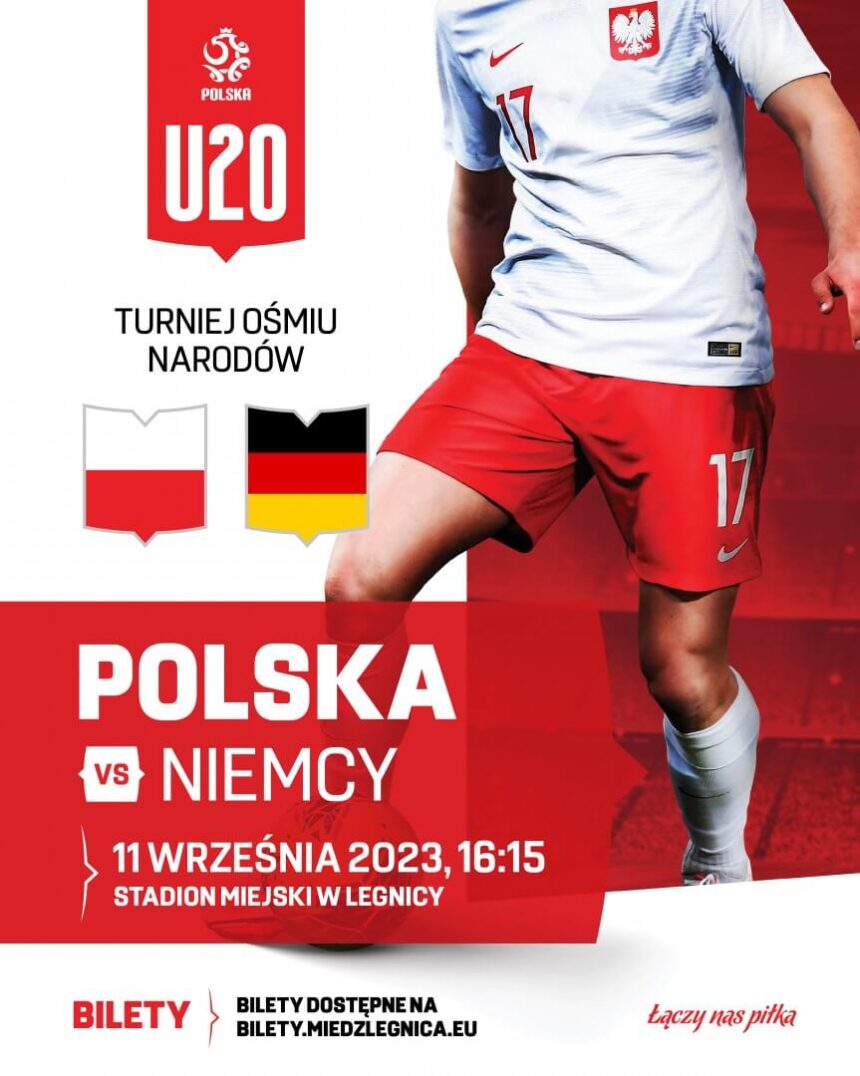 Legnica gospodarzem meczu U-20 Polska - Niemcy