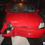 Pijany kierowca chciał wjechać na A4 a wjechał w... bariery energochłonne