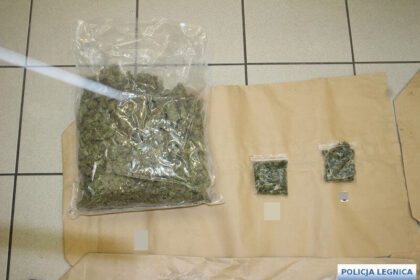 Mocne uderzenie legnickich policjantów w narkobiznes