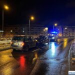 Kolizja dwóch pijanych kierowców. Jeden z nich jechał pod prąd