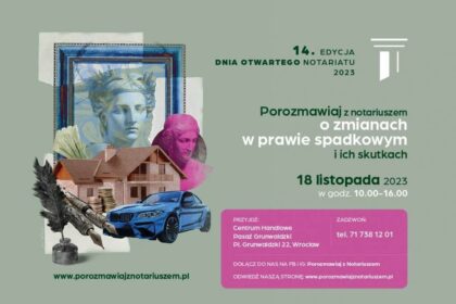 Dzień Otwarty Notariatu 2023. Skorzystaj z bezpłatnych porad