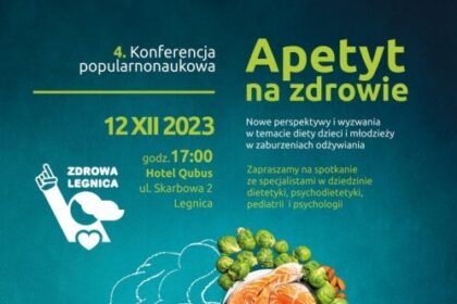 „Apetyt na Zdrowie”. Legnica gospodarzem konferencji popularnonaukowej