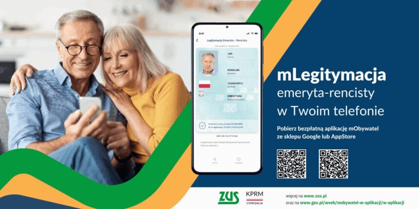 ZUS żegna plastikowe legitymacje dla seniorów. Przyszłość to mLegitymacja