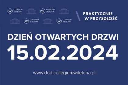 15 lutego Dzień Otwartych Drzwi w Collegium Witelona